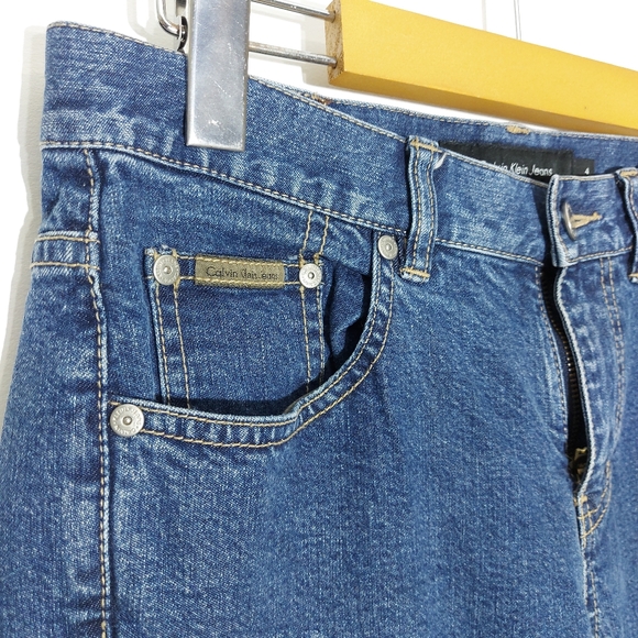 Calvin Klein Bootcut Jeans Sz 4 Vintage - Picture 8 of 9